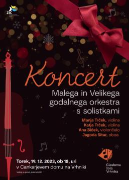 GŠV_koncert velikega in malega godalnega orkestra